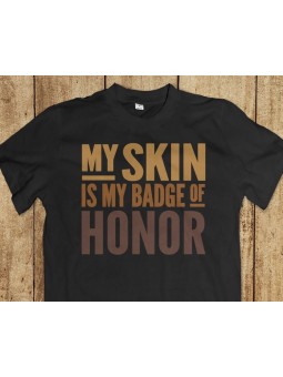 My skin is a badge
