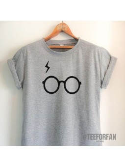 T-shirt Héritage d'Harry Potter | Lunettes Iconiques & Éclair