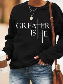 Sweat GREATER IS HE | Saisis Sa Présence Puissante