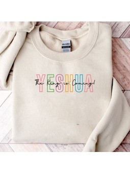 YESHUA - The King Is Coming: Bold and Colorful