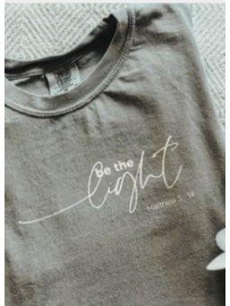 be the light T shirt