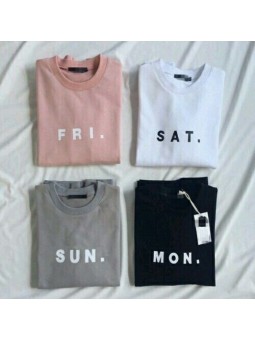 Fri. Sat. Sun. Mon.